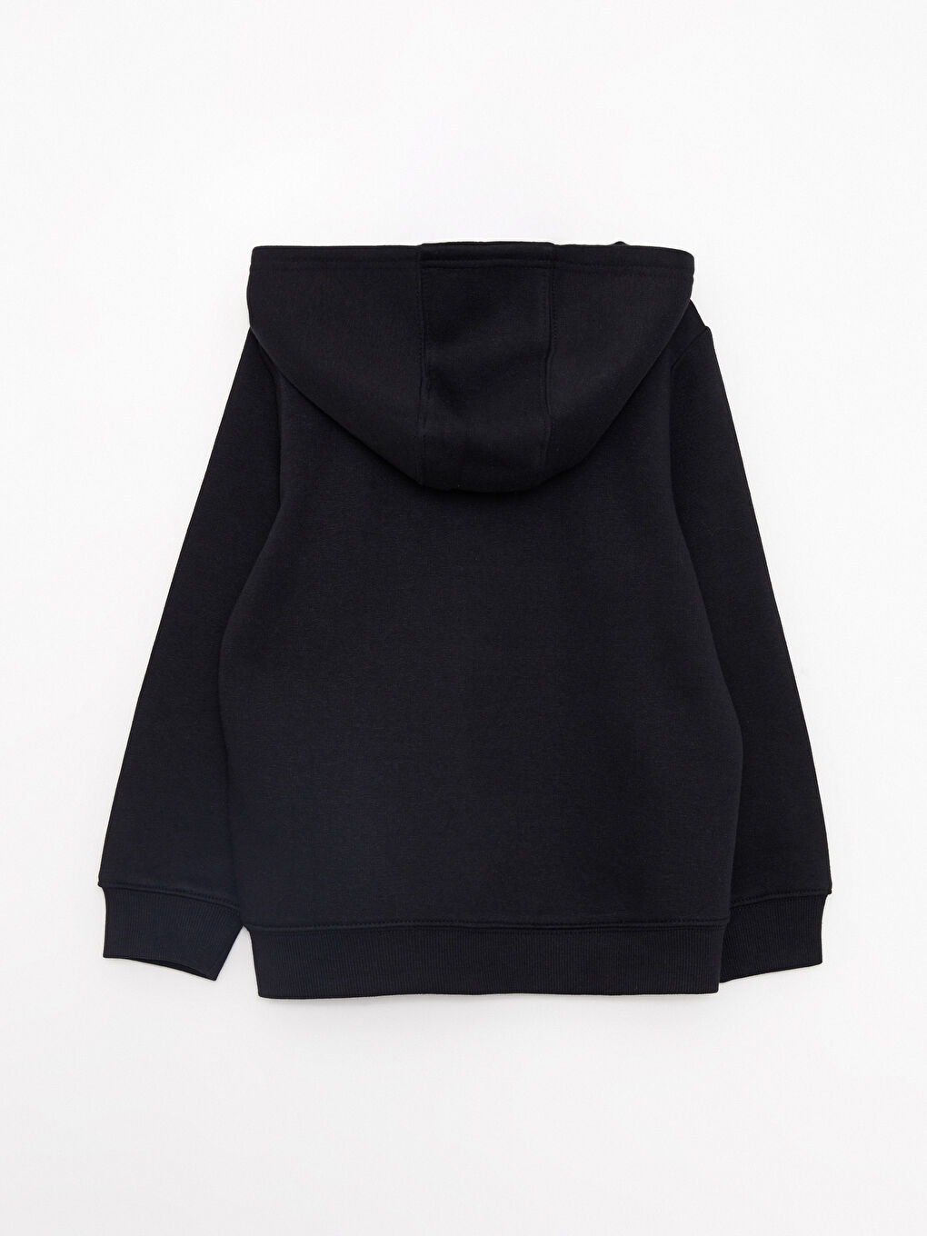 LCW Kids Hooded Basic Long Sleeve Girls' Zippered Sweatshirt -W20764Z4-CVL