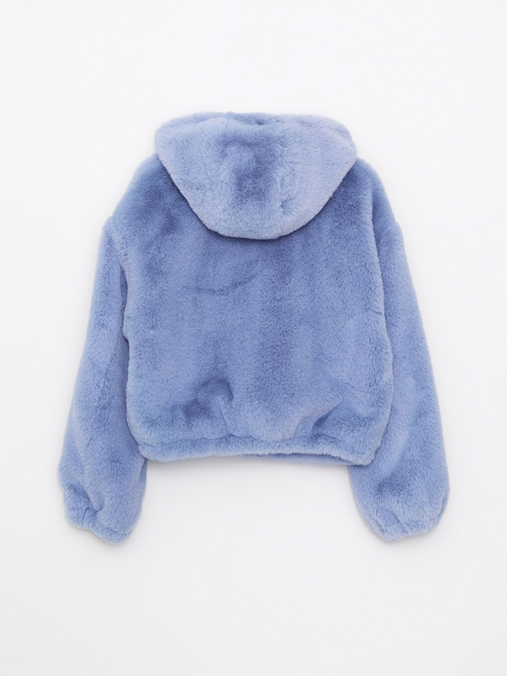 LCW Vision Hooded Regular Long Sleeve Plush Women's Coat -W20774Z8-S0T