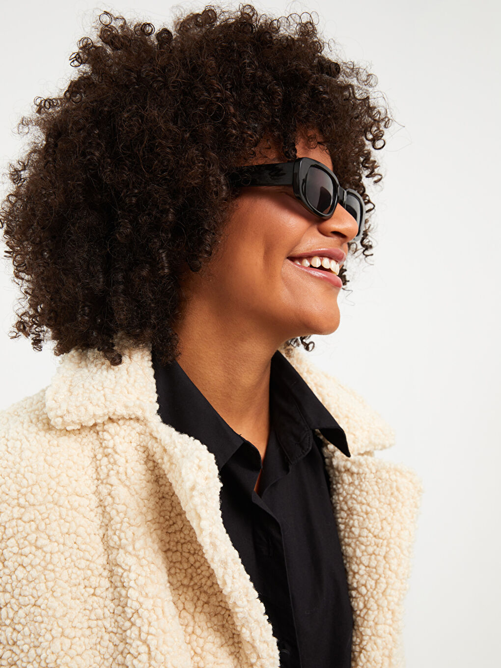 Jacket Collar Straight Long Sleeve Thick Women's Cachet Coat-2