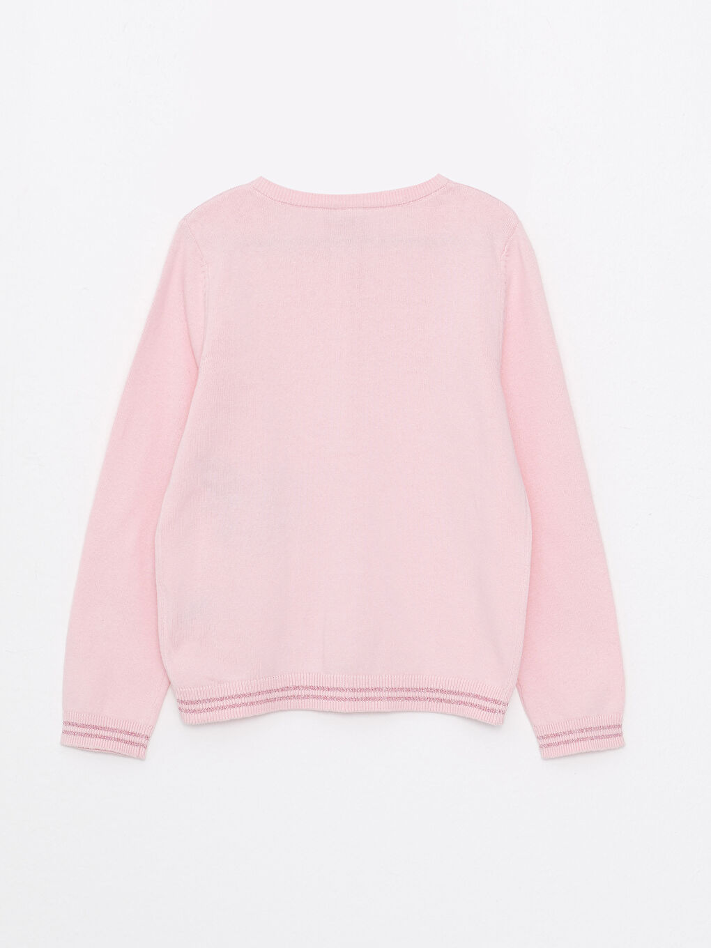 Қыздарға арналған кестеленген ұзын жең трикотаж кардиган-1