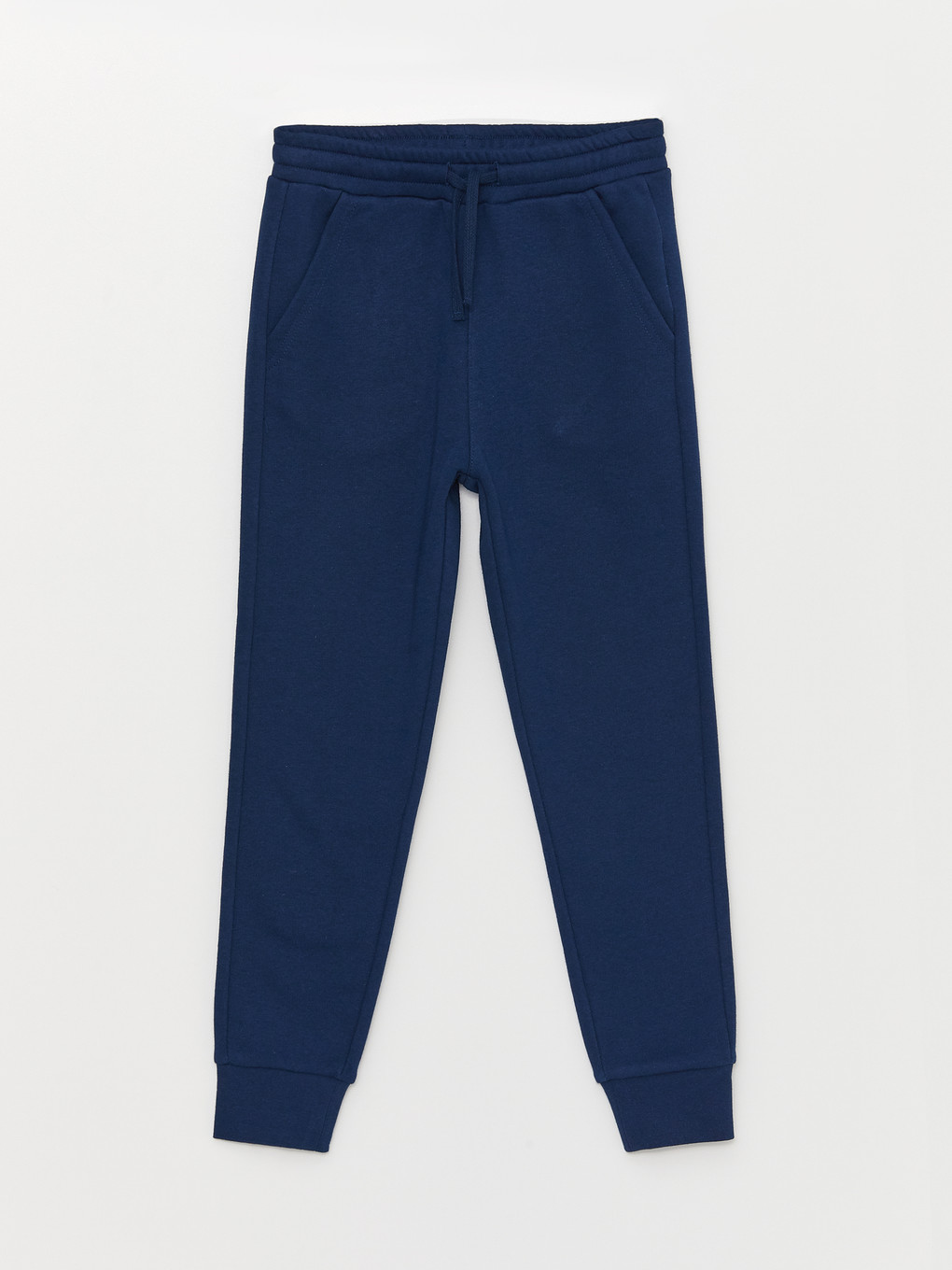 Lacivert Beli Lastikli Basic Erkek Çocuk Jogger Eşofman Altı