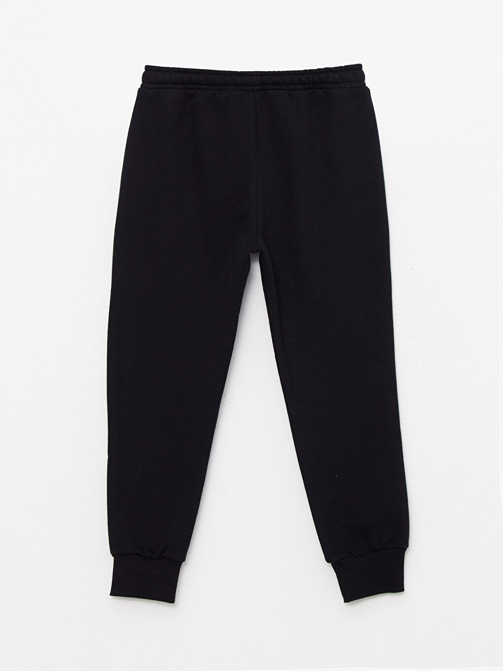 Siyah Beli Lastikli Basic Erkek Çocuk Jogger Eşofman Altı-1
