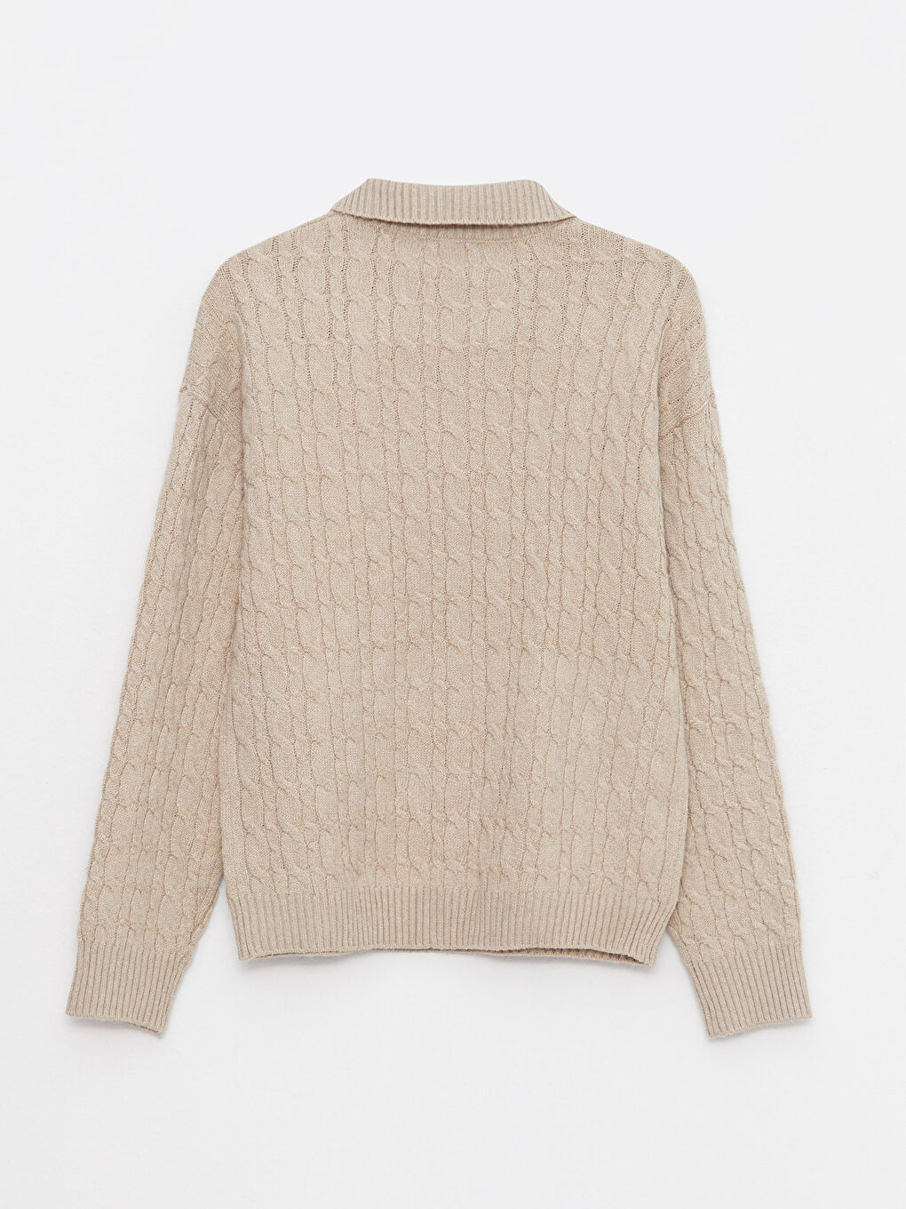 Пуловер с яка, със шарки, дълъг ръкав, за жени, трико-6