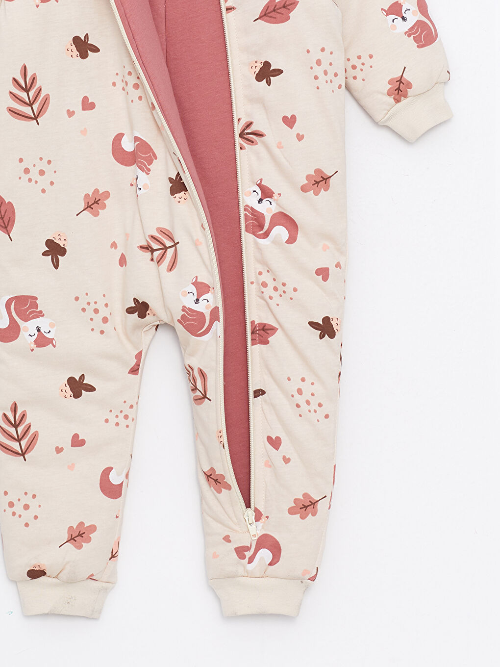 LCW baby Bej 2.5 Tog Elyaflı Kız Bebek Uyku Tulumu - 2