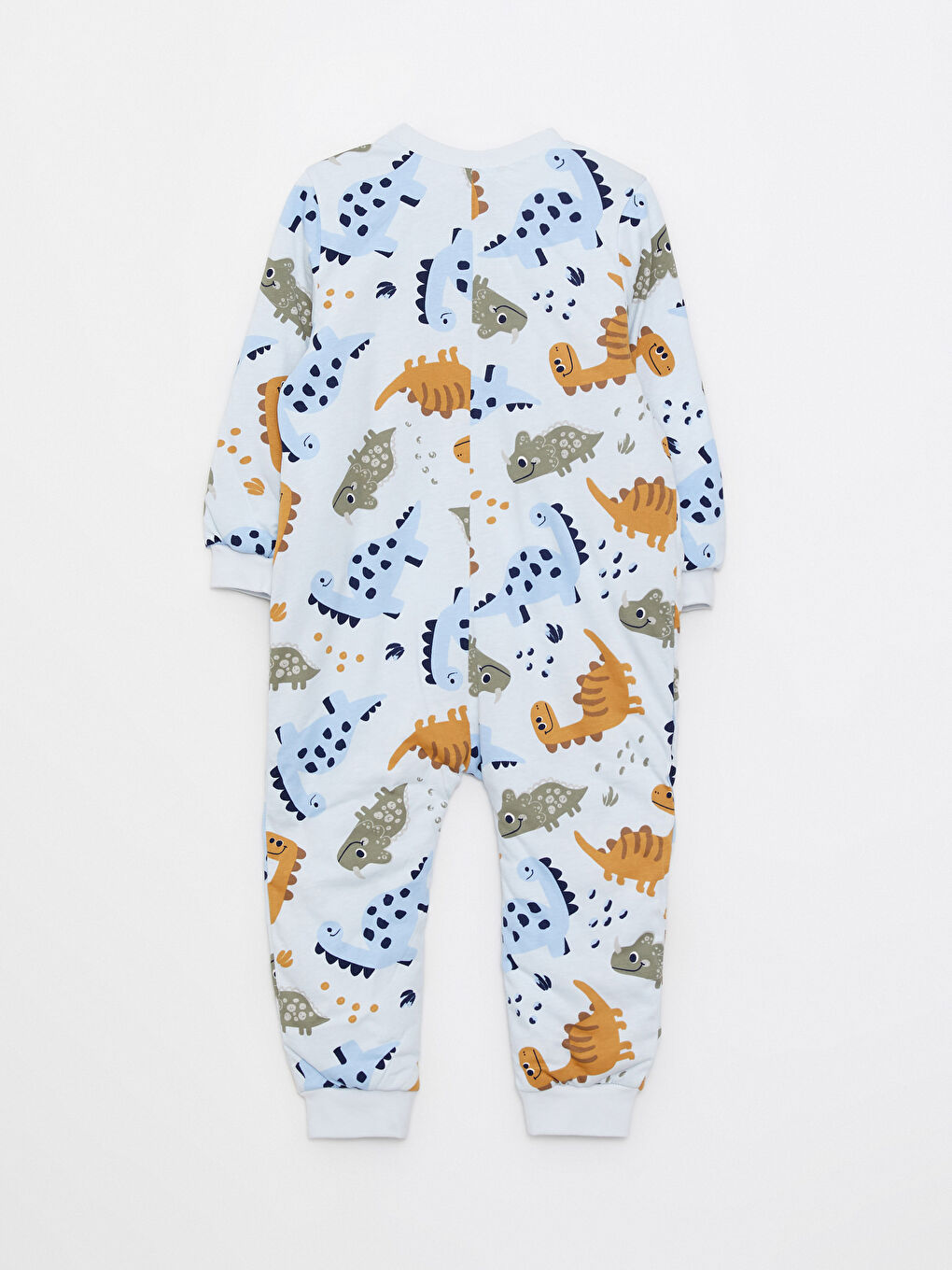 Bisiklet Yaka Uzun Kollu Baskılı Erkek Bebek Uyku Tulumu-2