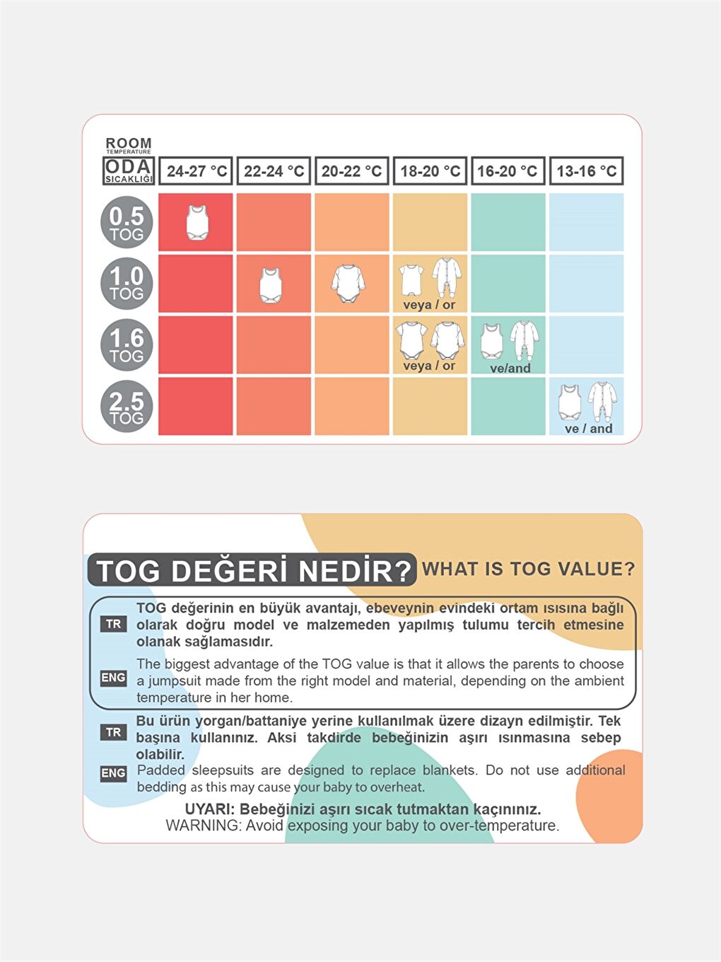 Yeşil 0.5 Tog Elyaflı Erkek Bebek Uyku Tulumu-2