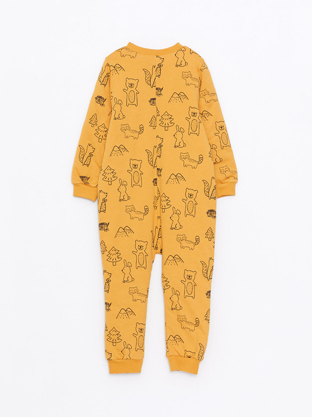 Sarı 1 Tog Elyaflı Kız Bebek Uyku Tulumu-1