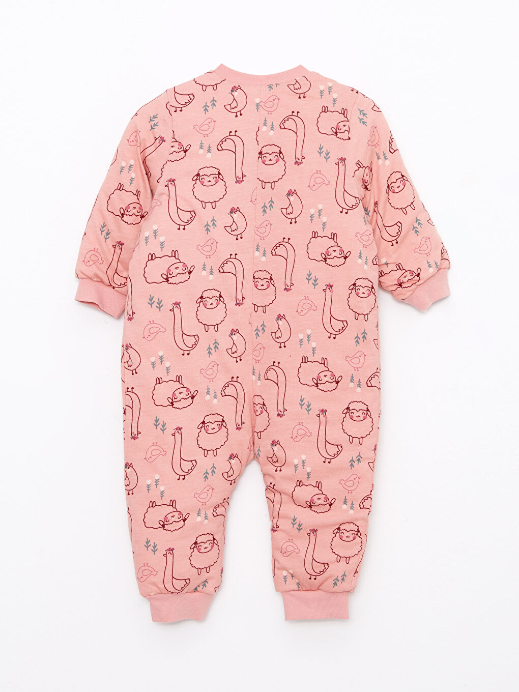 Pembe 2.5 Tog Elyaflı Kız Bebek Uyku Tulumu-1