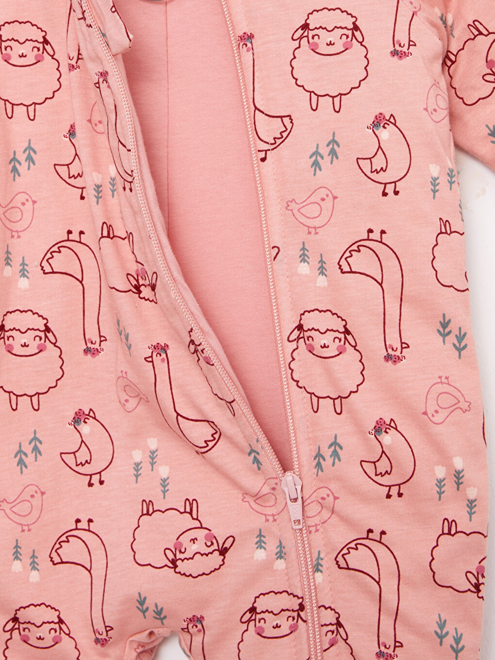 Pembe 2.5 Tog Elyaflı Kız Bebek Uyku Tulumu-2