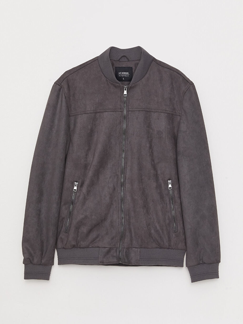 Standard Fit College Collar Men's Bomber Jacket