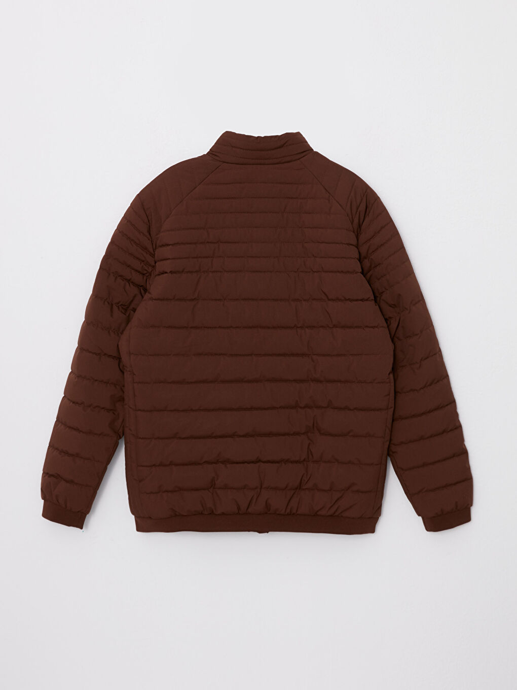 Manteau Bouffant pour Hommes Coupe Standard à Col Cheminée-6