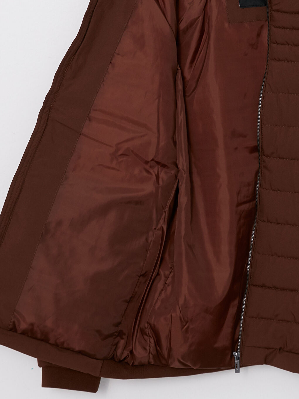 Manteau Bouffant pour Hommes Coupe Standard à Col Cheminée-7