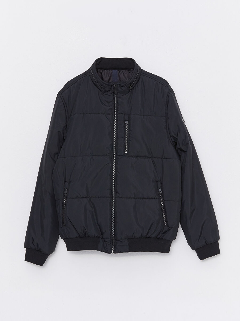 Standard Fit Funnel Neck Men's Coat