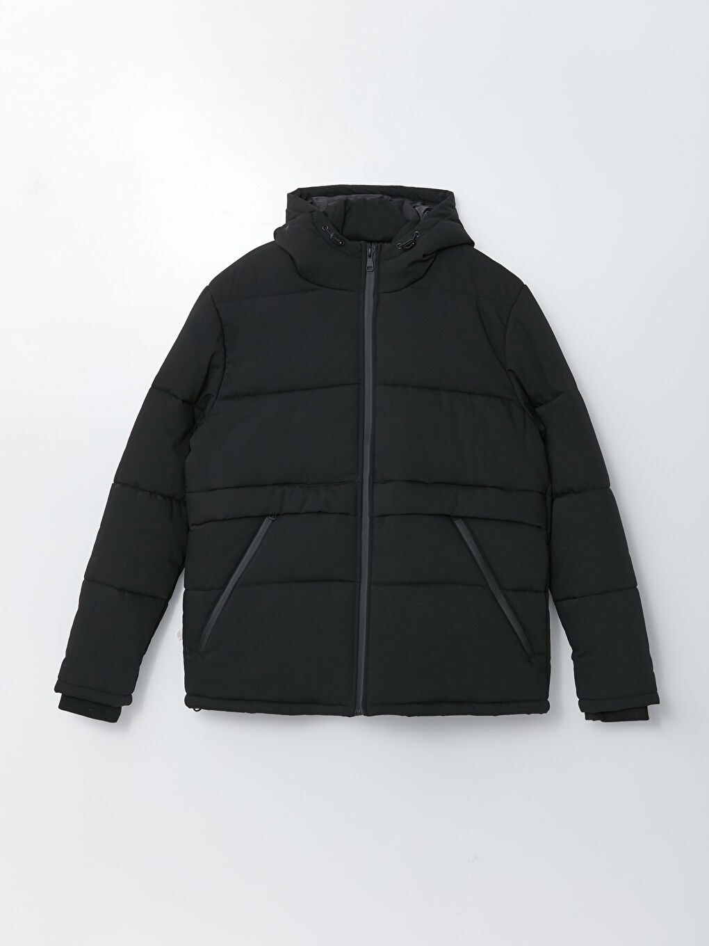 Standard Fit Hooded Men's Puffer Coat-5