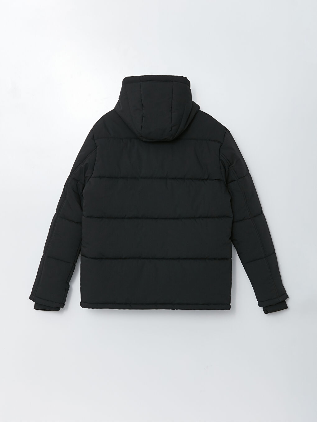 Standard Fit Hooded Men's Puffer Coat-6