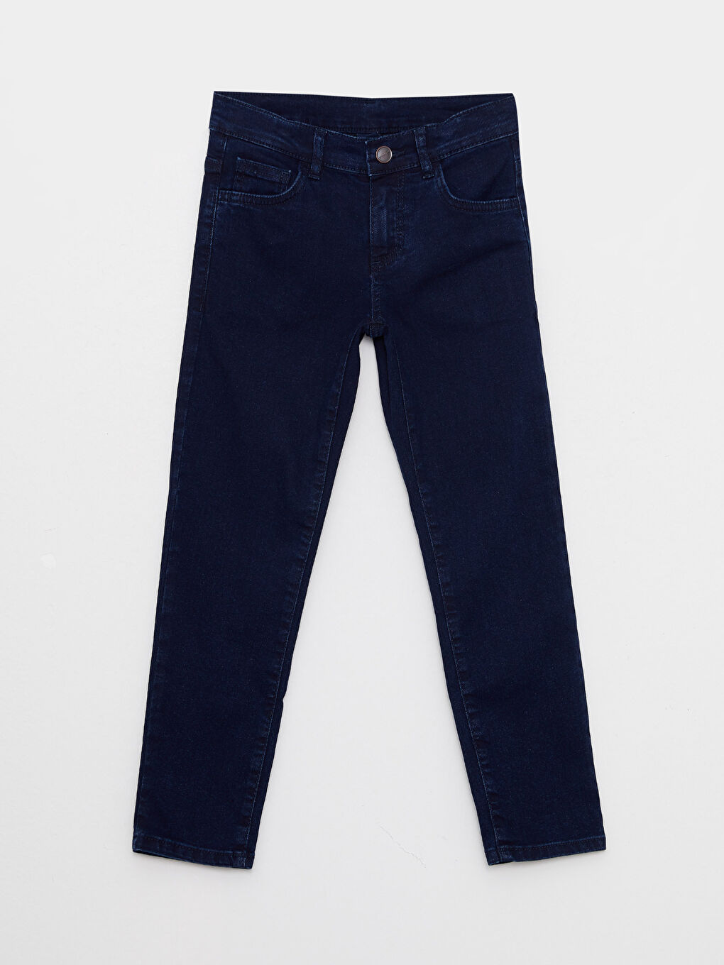 Siyah Basic Erkek Çocuk Jean Pantolon-2