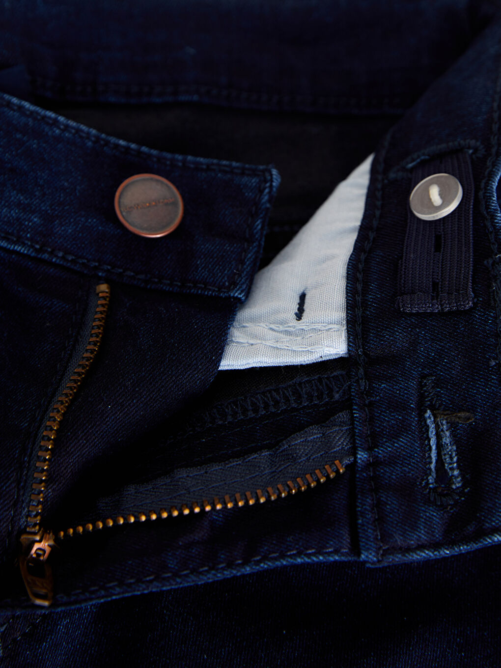 Siyah Basic Erkek Çocuk Jean Pantolon-4