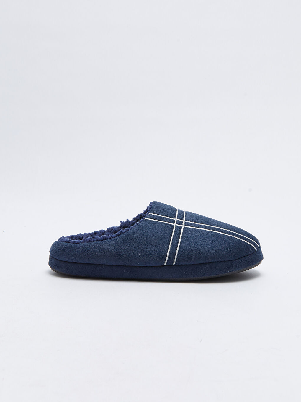 Closed Front Striped Men's Home Slippers-1
