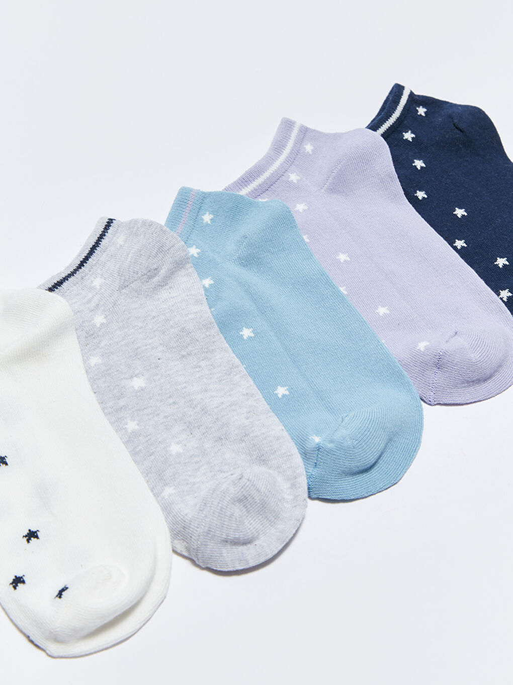 جوارب رياضية منقوشة للسيدات - ٥ قطع-2