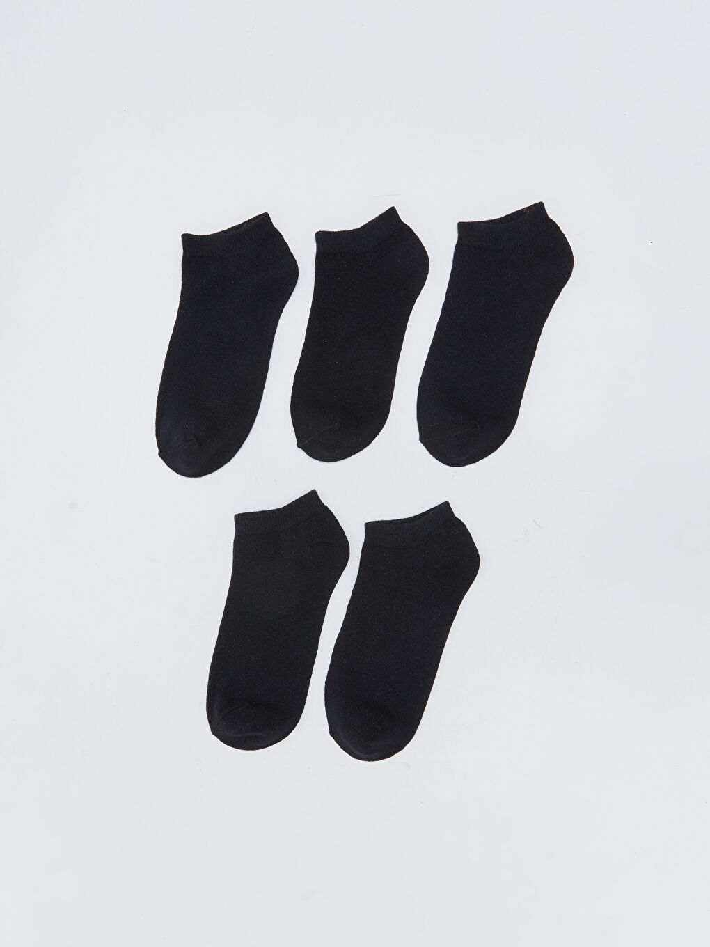 Chaussettes d'entraînement Unies pour Femmes Lot de 5 pièces-1
