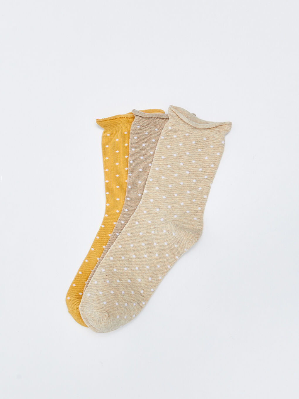 Polka Dot Women's Ankle Socks 3-pack