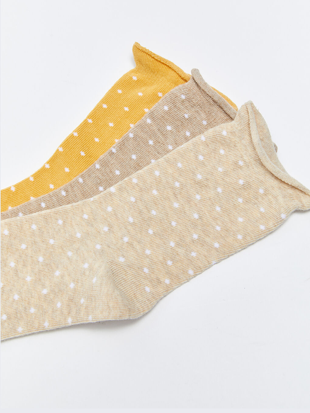 Polka Dot Women's Ankle Socks 3-pack-2