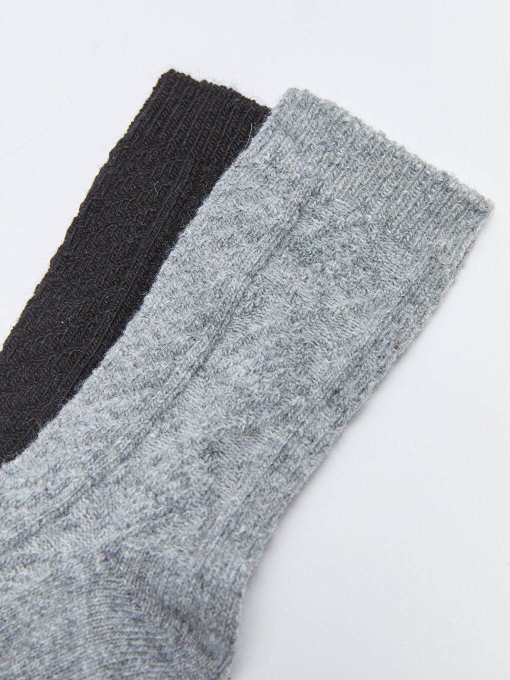 LCW DREAM Women's Plain Ankle Socks 2 Pack -W21066Z8-LAL
