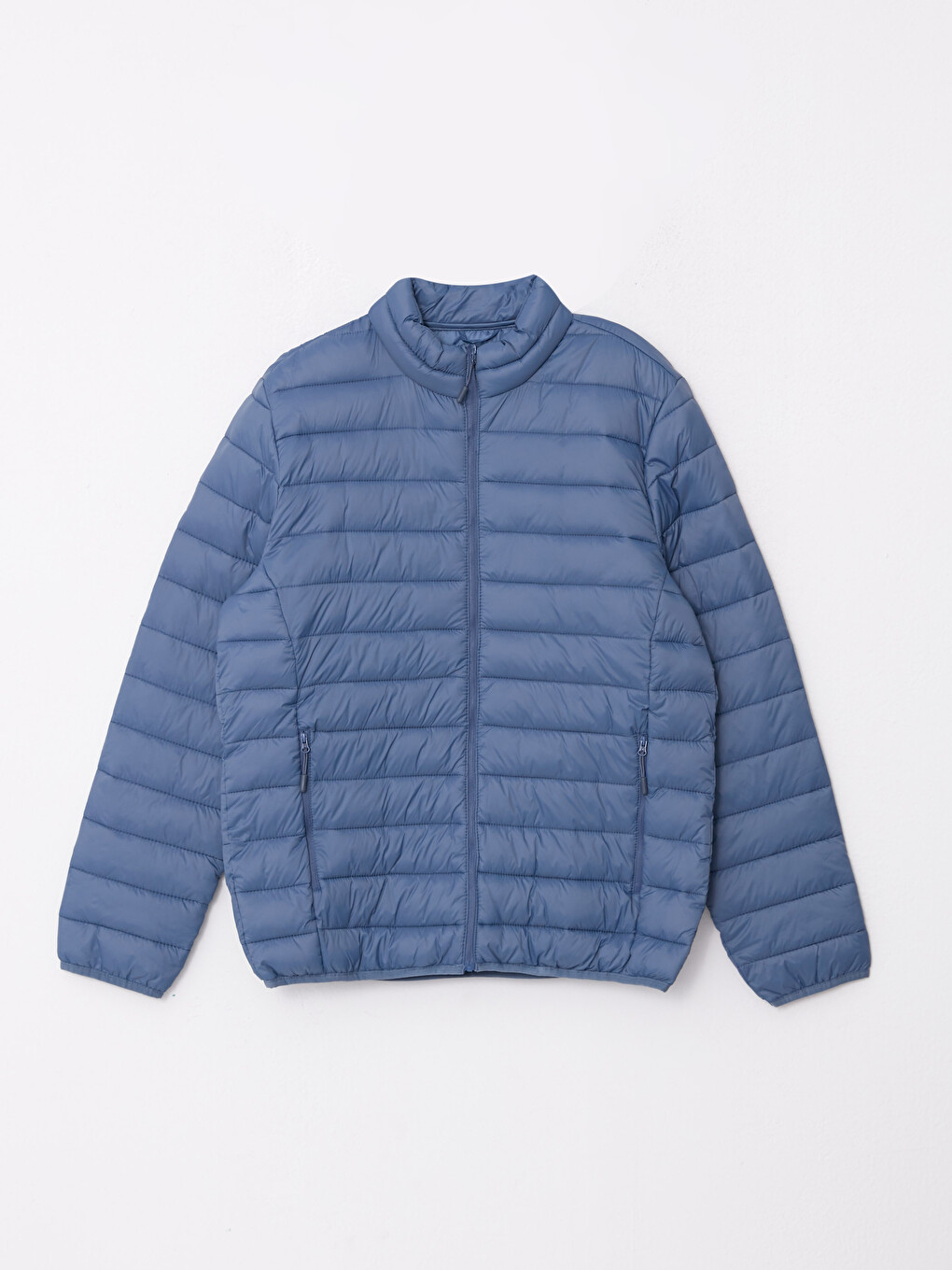 Standard Fit Funnel Neck Men's Puffer Coat-6