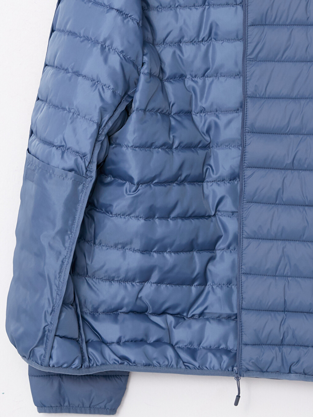 Standard Fit Funnel Neck Men's Puffer Coat-8