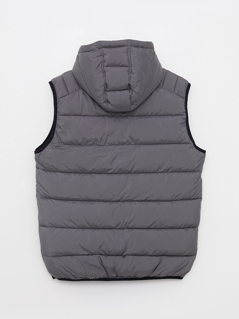 Standard Fit Hooded Men's Vest-6