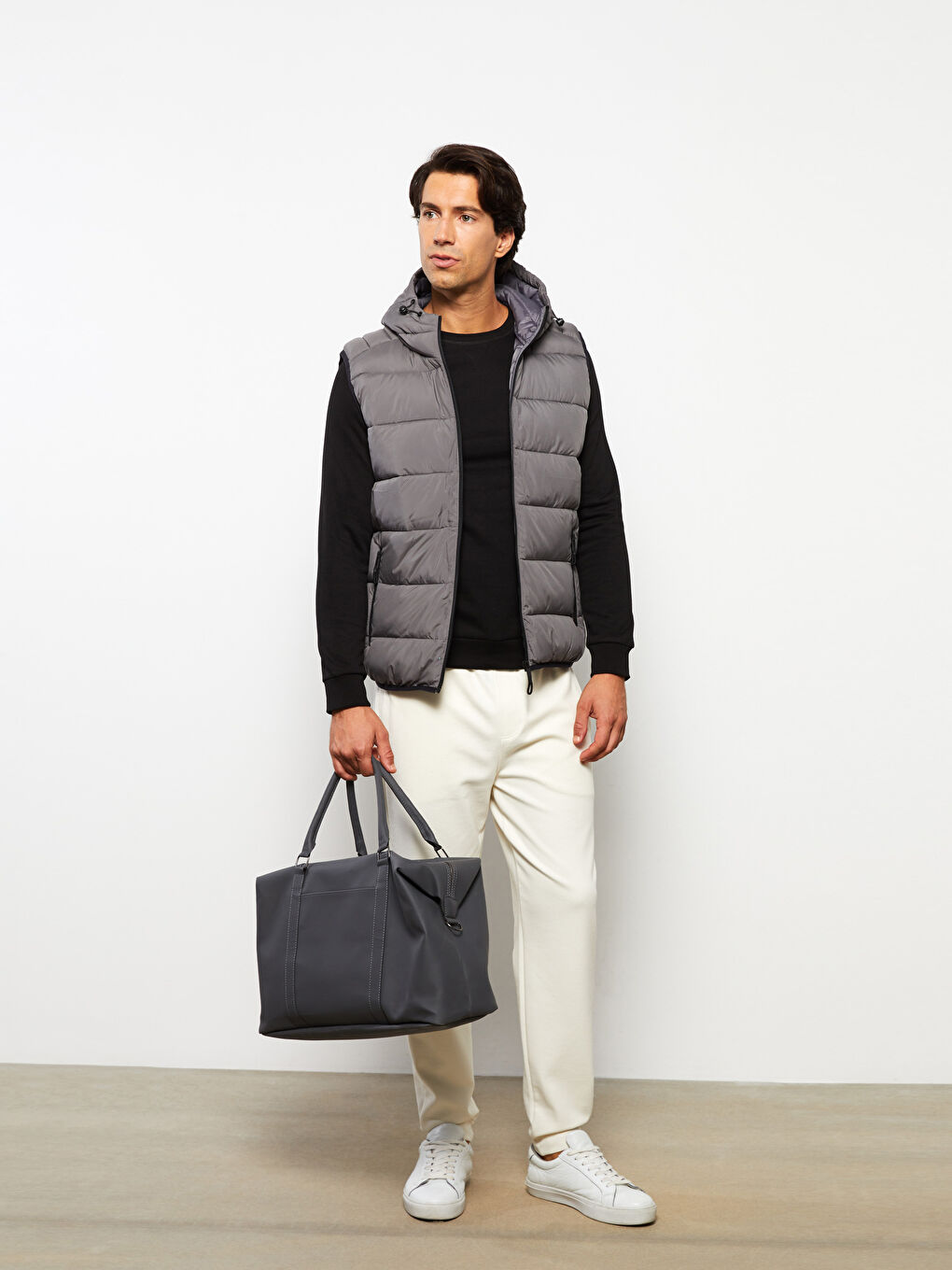 Standard Fit Hooded Men's Vest