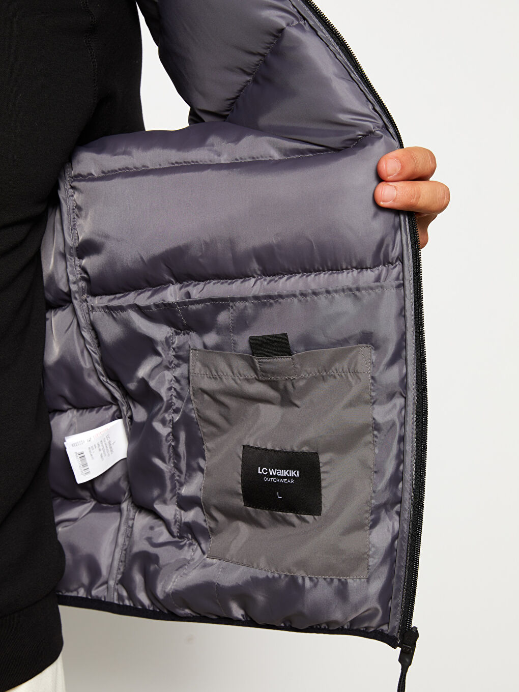 Standard Fit Hooded Men's Vest-2