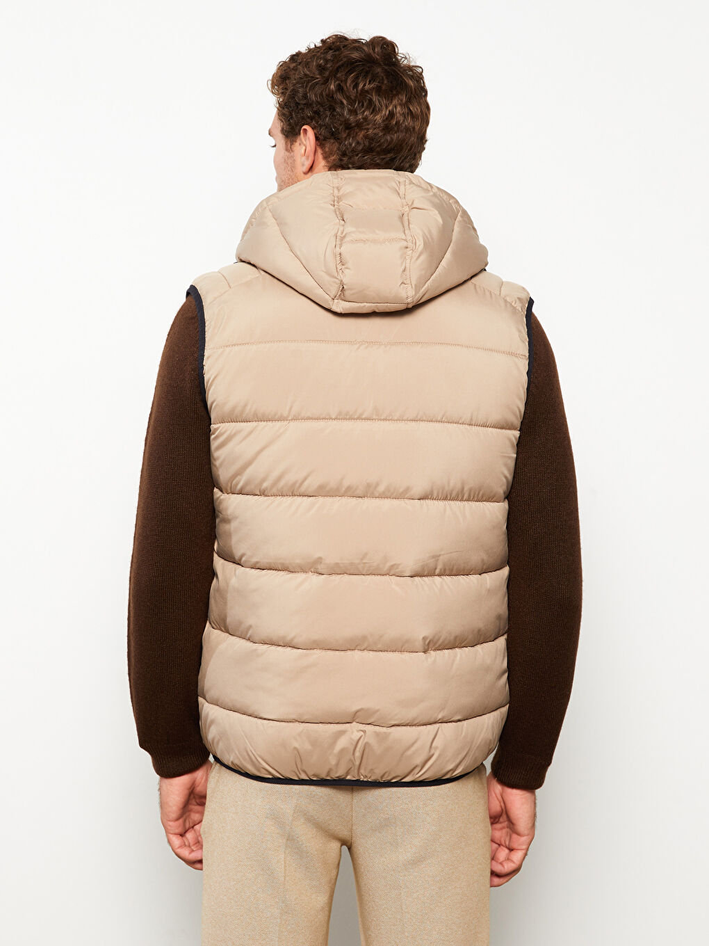 Gilet à Capuche pour Hommes Coupe Standard-4