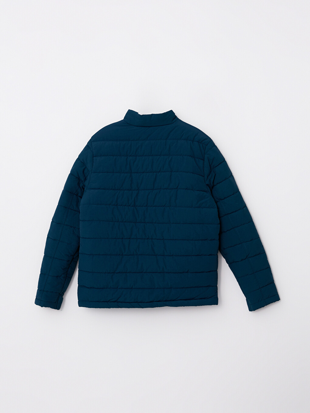 Standard Fit Funnel Neck Men's Puffer Coat-7