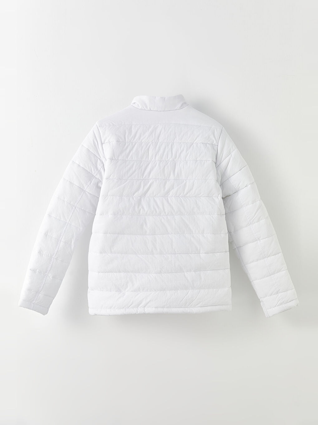Standard Fit Funnel Neck Men's Puffer Coat-6