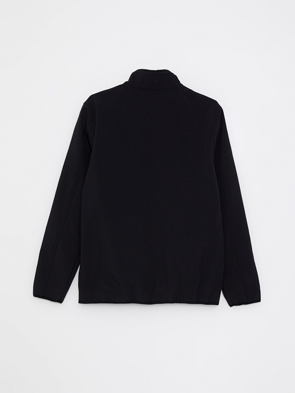 Manteau pour Hommes à Col Cheminée Coupe Régulière-7