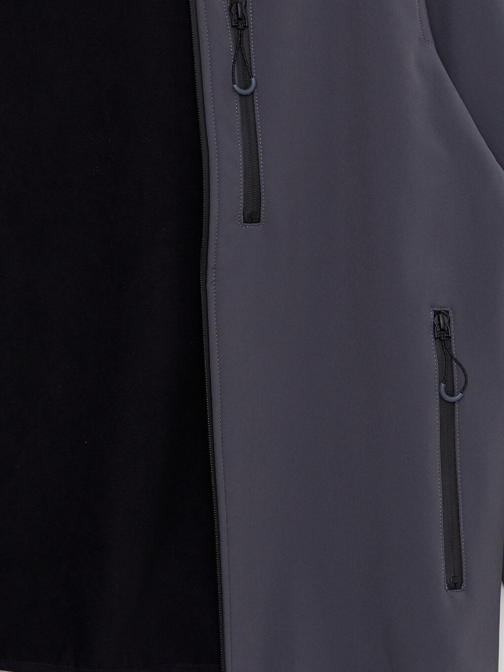 Manteau pour Hommes à Col Cheminée Coupe Régulière-8