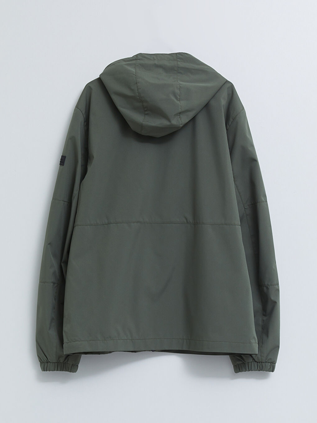 Standard Fit Hooded Thin Men's Raincoat -W21087Z8-J1Y