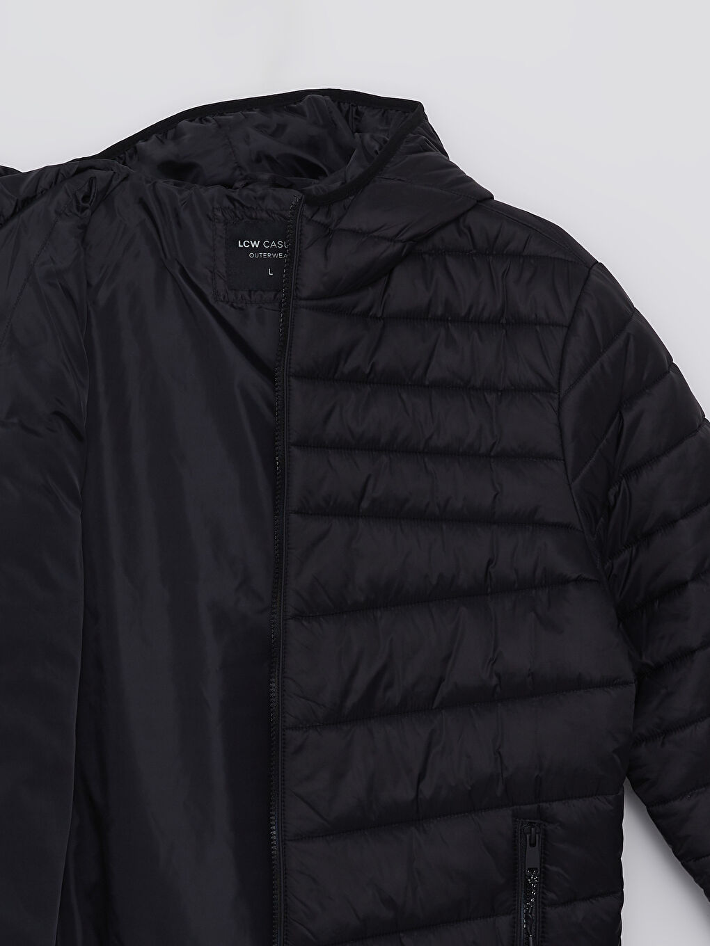 LCW Casual Uski Puffer Kaput sa Kapuljačom za Muškarce -W21093Z8-CVL