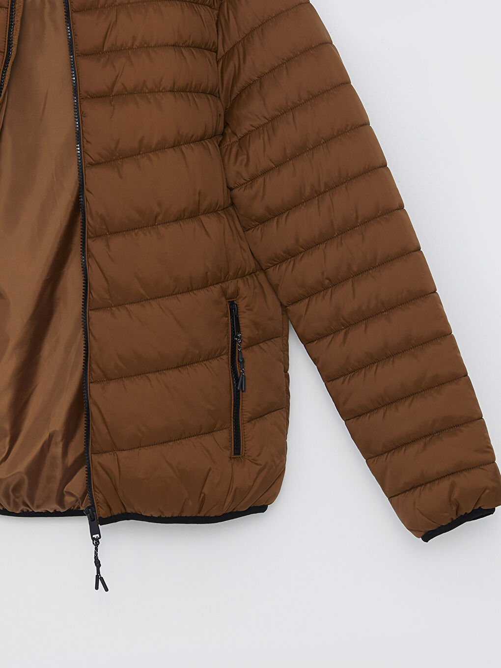 Slim Fit Hooded Men's Puffer Coat-8