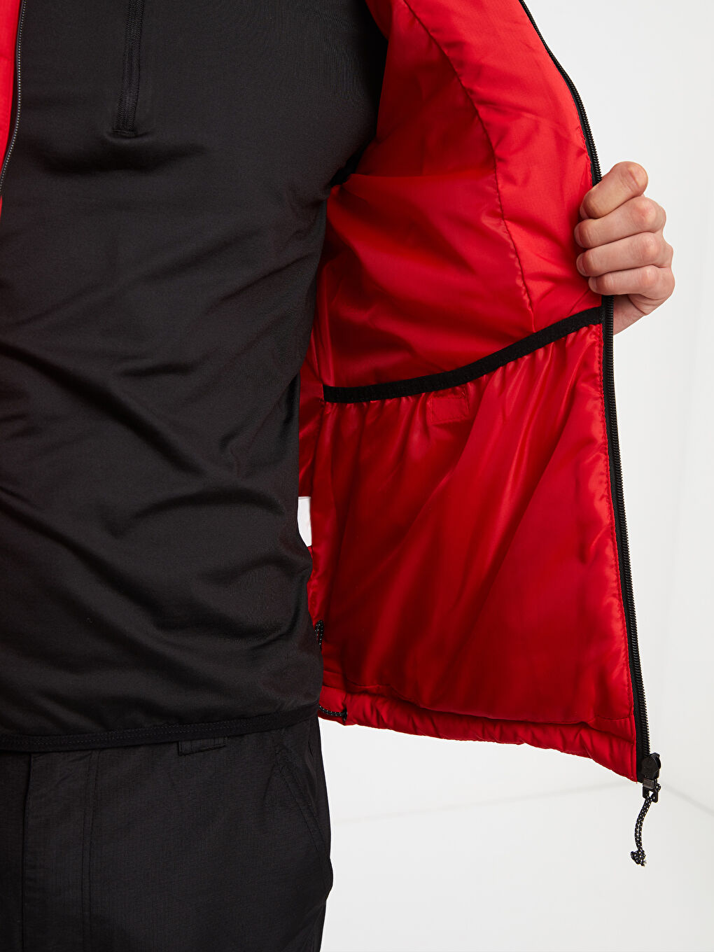 Standard Fit Hooded Men's Puffer Coat-3