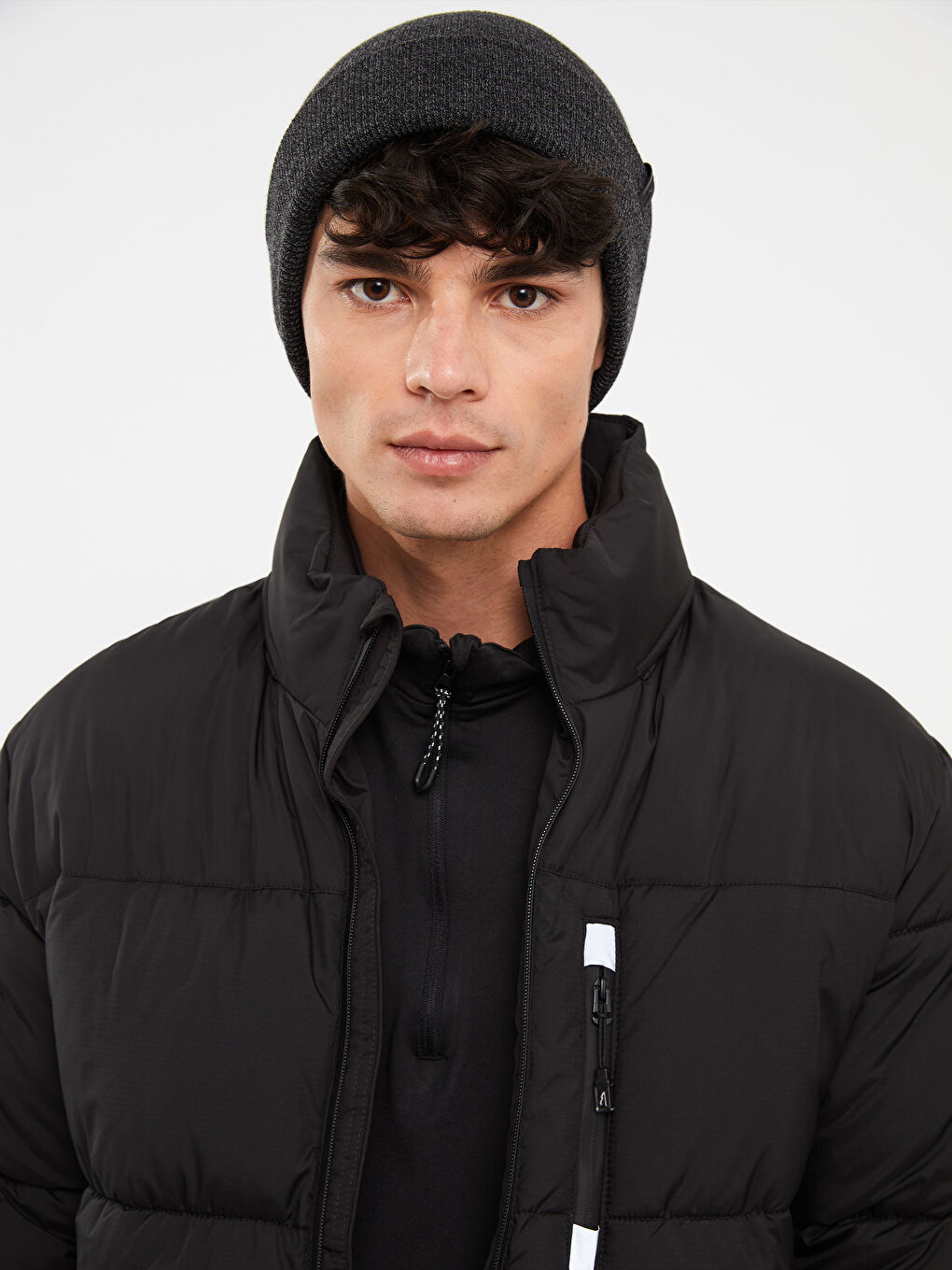XSIDE ACTIVE Standard Fit Funnel Neck Men's Puffer Coat -W21098Z8-CVL