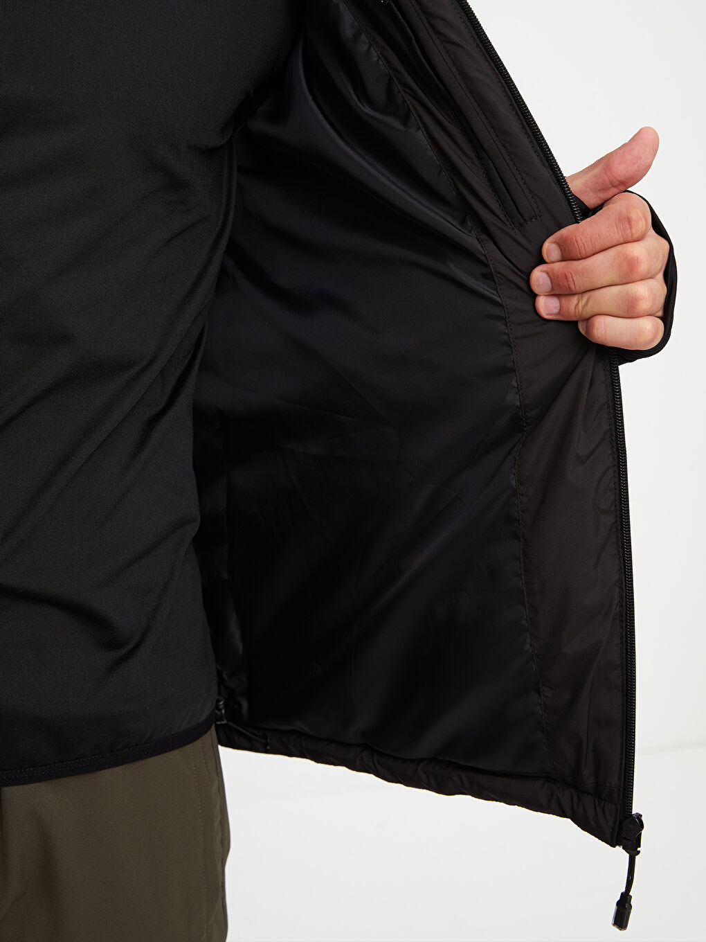 XSIDE ACTIVE Standard Fit Funnel Neck Men's Puffer Coat -W21098Z8-CVL