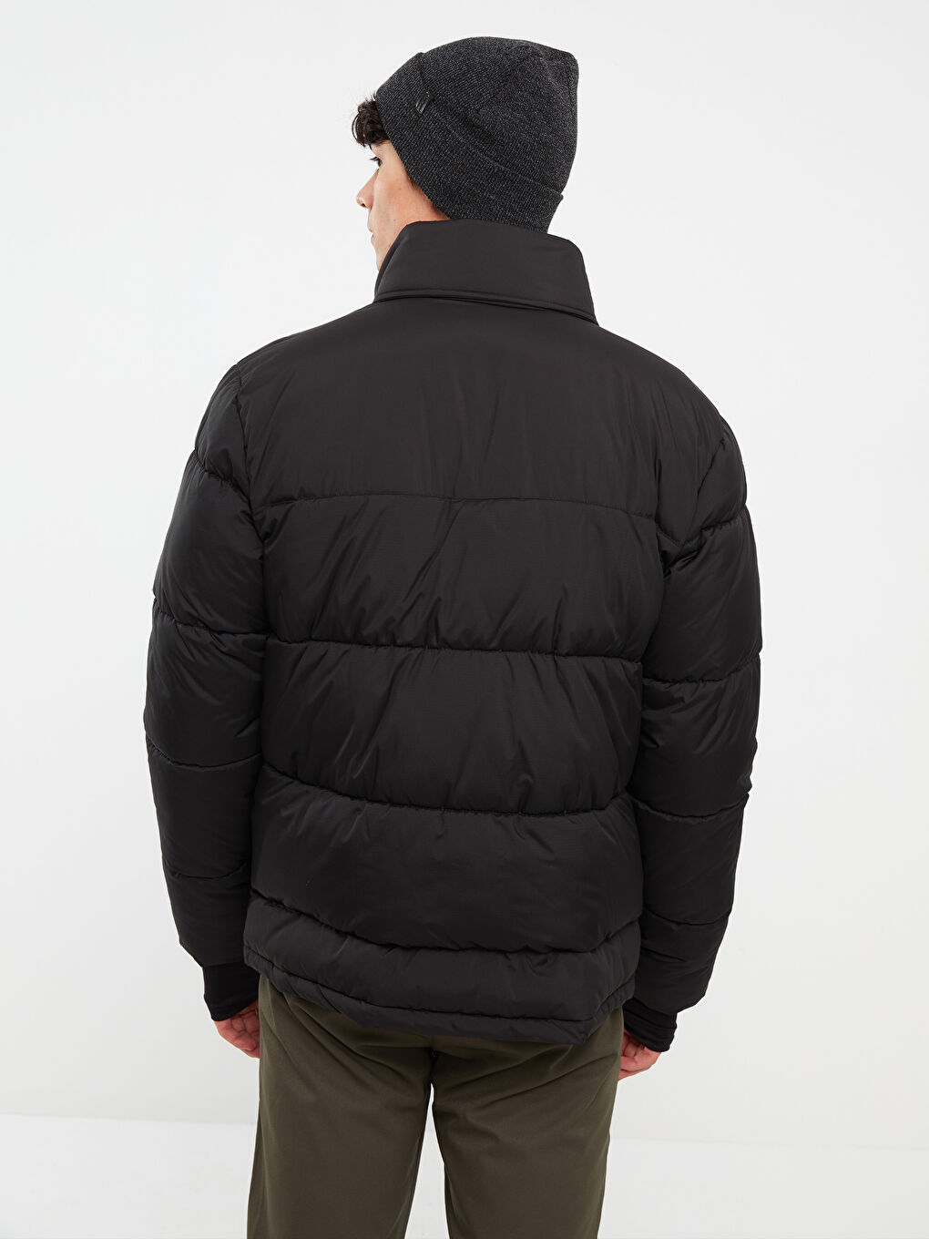 XSIDE ACTIVE Standard Fit Funnel Neck Men's Puffer Coat -W21098Z8-CVL
