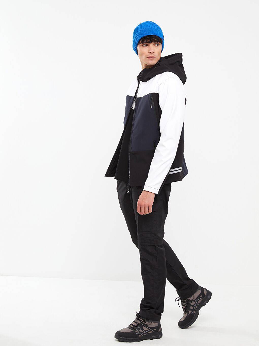 XSIDE ACTIVE Regular Fit Hooded Men's Raincoat -W21100Z8-CVL