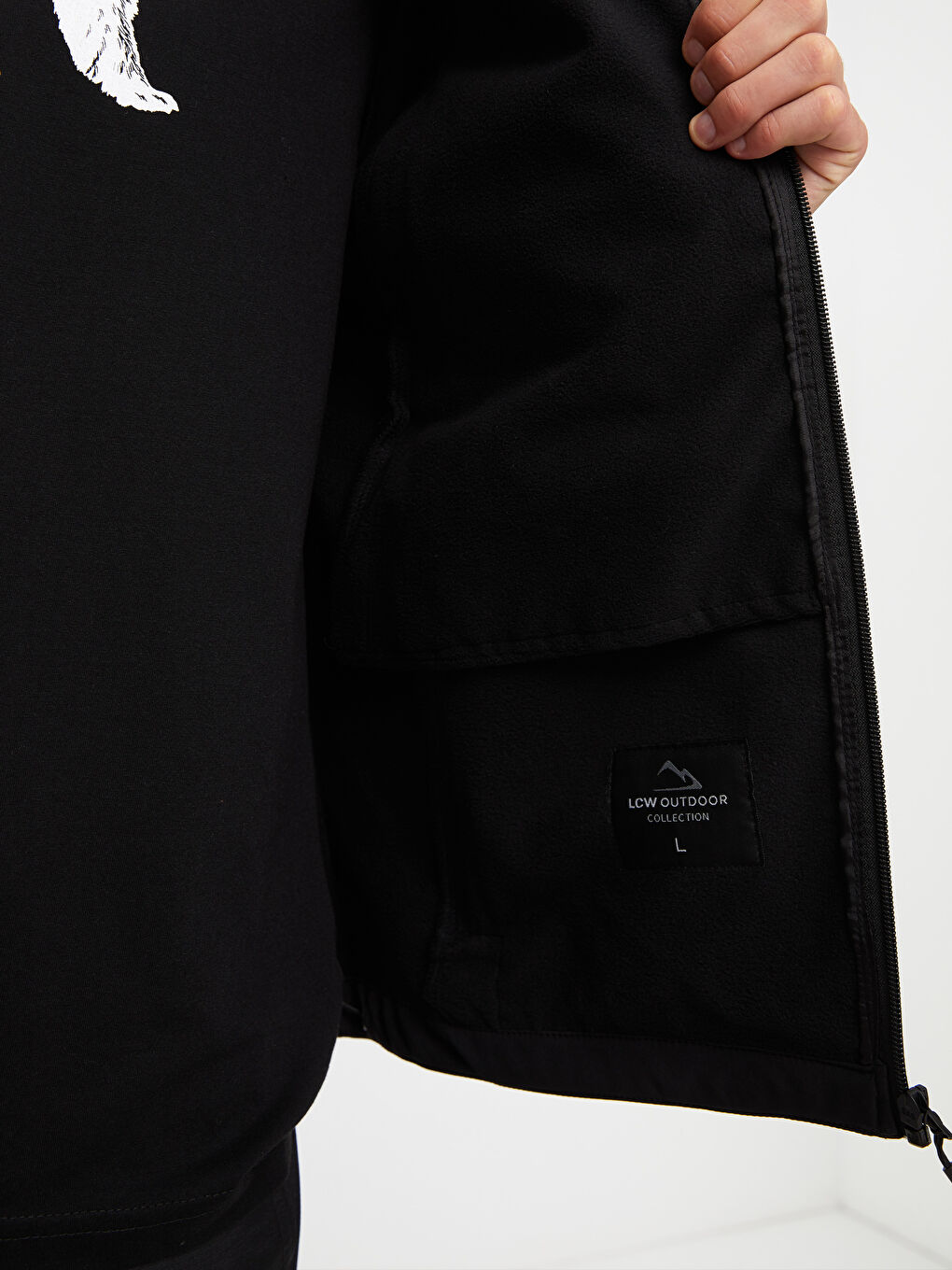 Standart Kalıp Kapüşonlu Erkek Yağmurluk-4