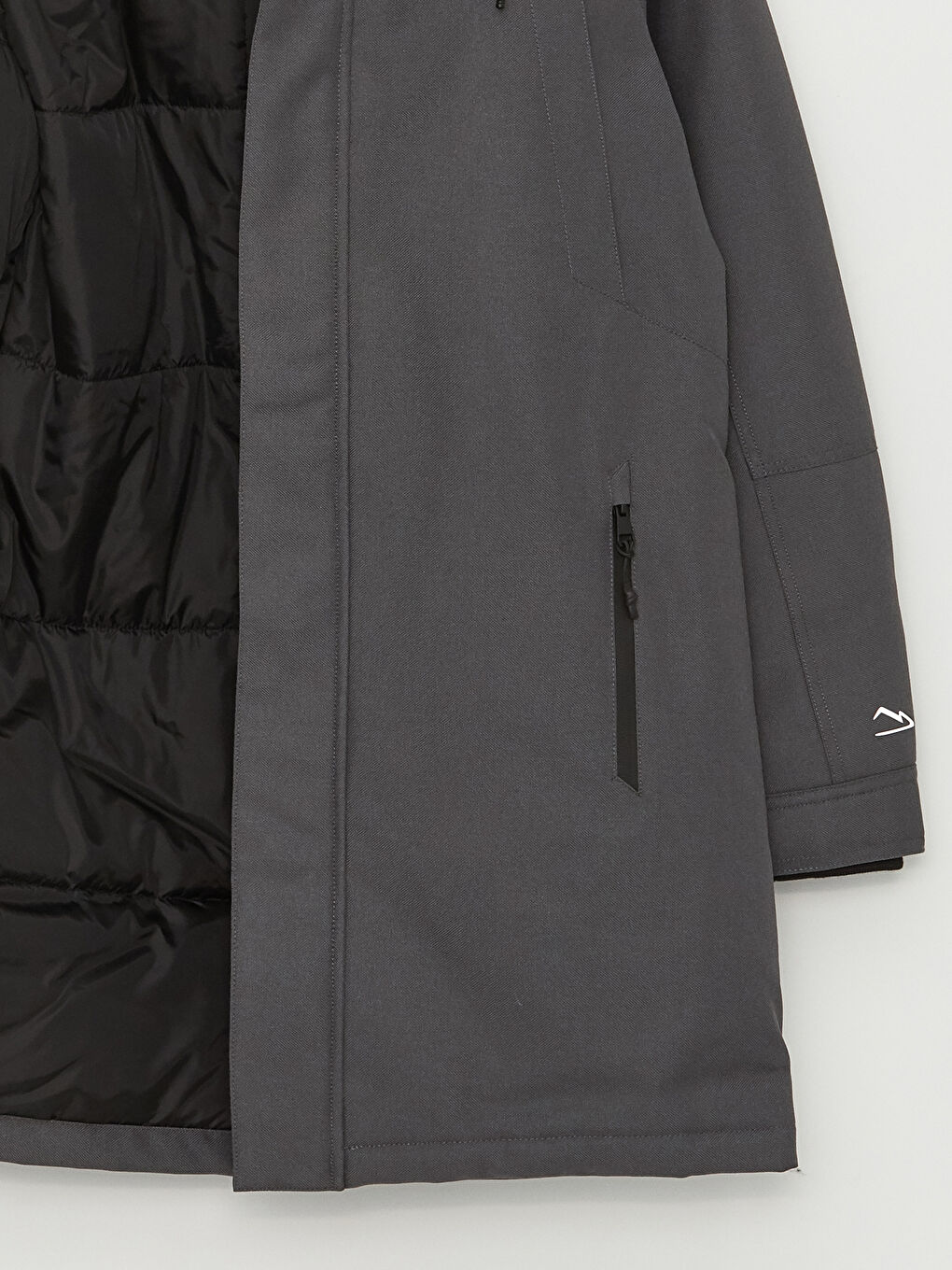 Standard Fit Hooded Men's Coat-11