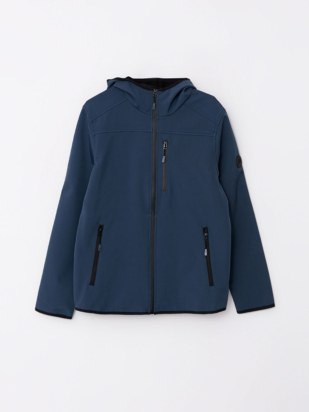 Ерлерге арналған стандартты пішім капюшонды жаңбырға арналған күрте-7