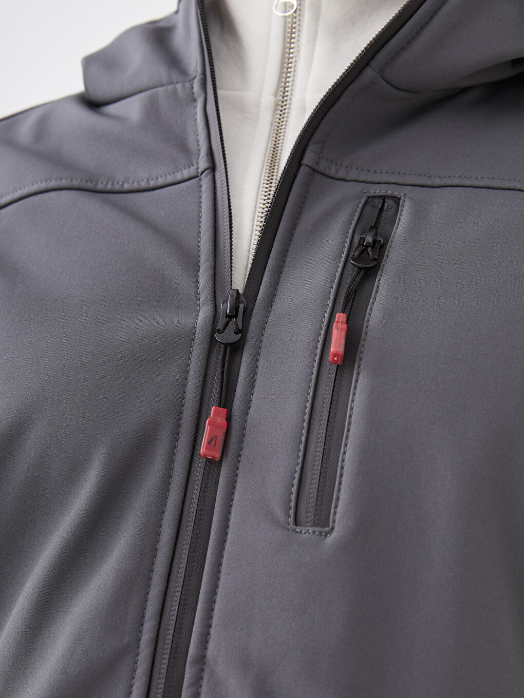 Regular Fit Hooded Men's Raincoat-6