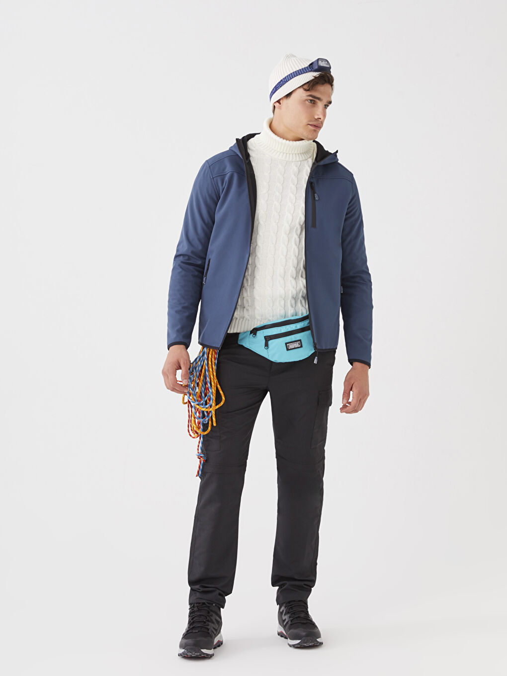 Ерлерге арналған стандартты пішім капюшонды жаңбырға арналған күрте-2